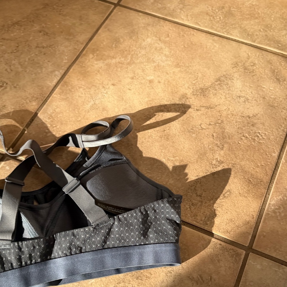 VSX Slate Gray/Blue Athletic Leggings Set with Bra & Tank - Picture 8 of 13